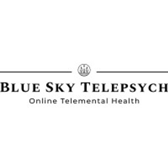 BlueSky Telepsych logo