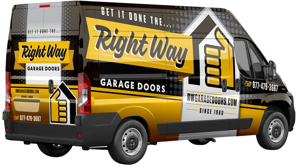 Right Way Garage Doors logo