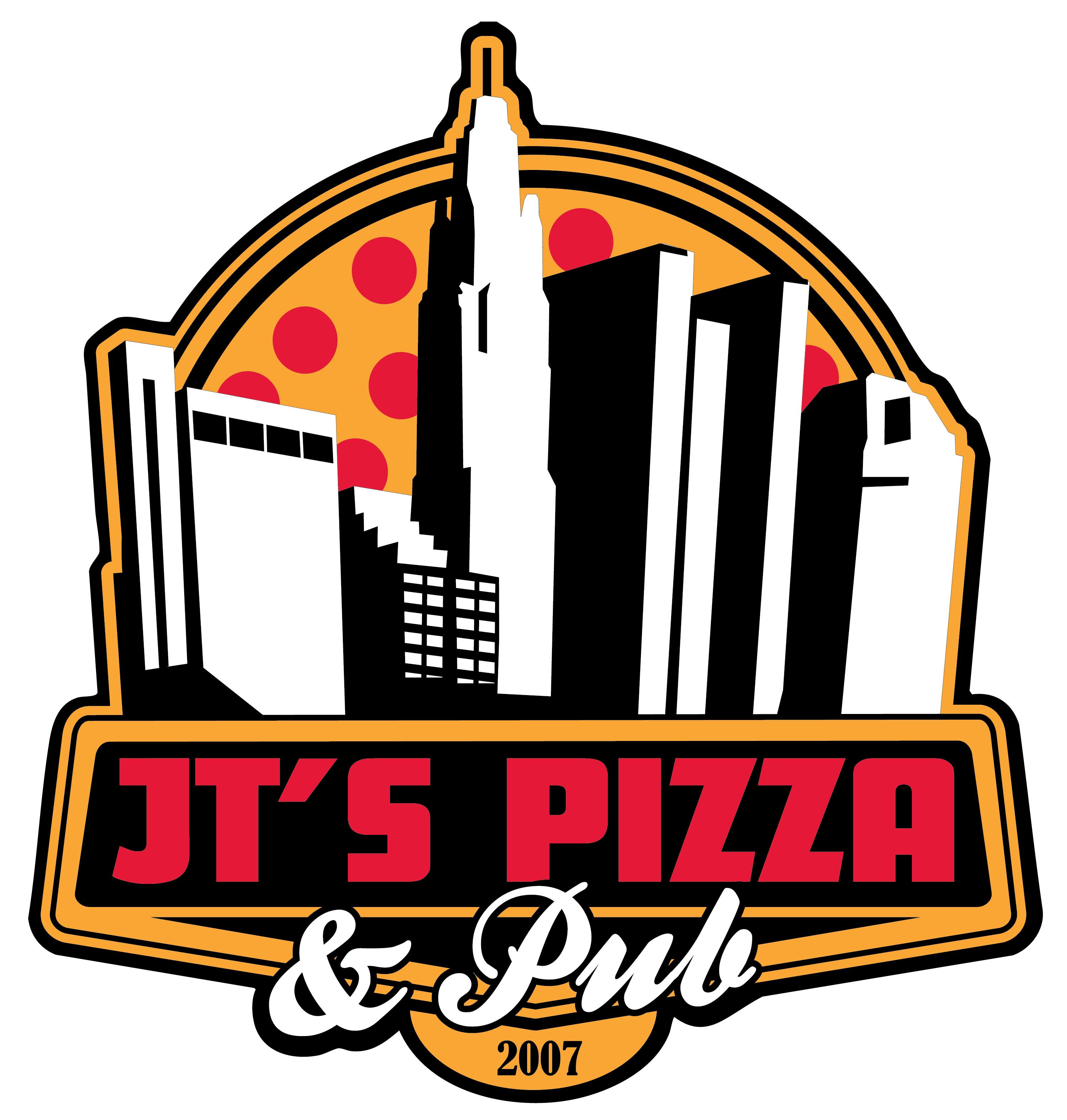 JT's Pizza logo