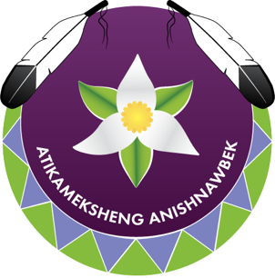 Atikameksheng Anishnawbek logo