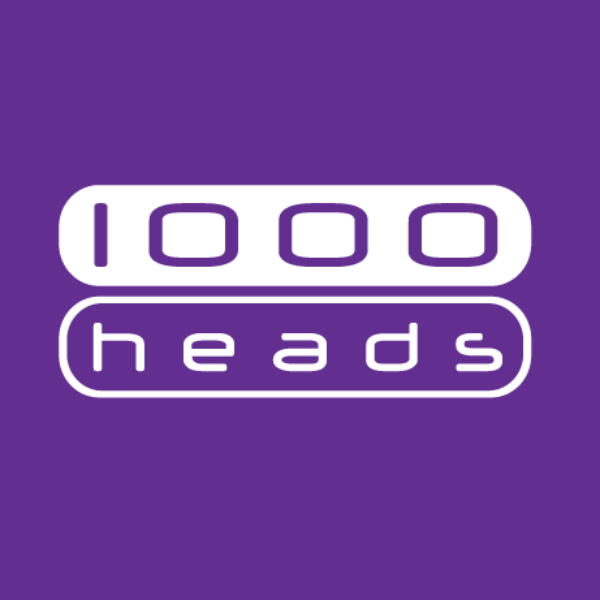 1000Heads logo