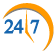 HealthCare Staffing 24/7 logo