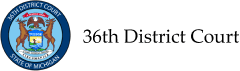 36th District Court logo