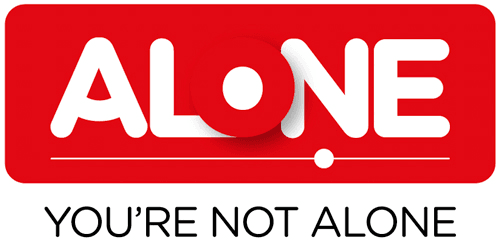 ALONE logo