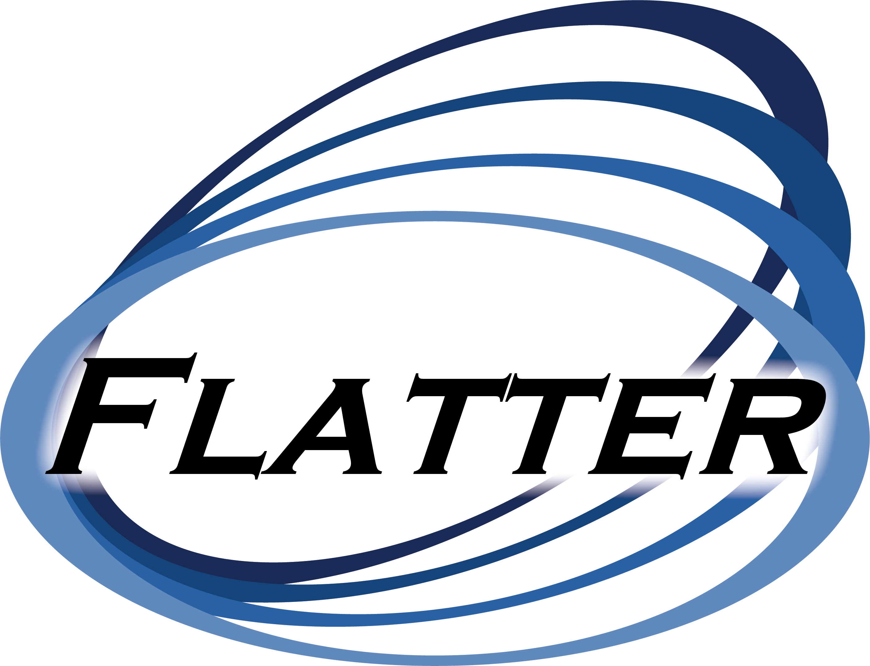 Flatter logo