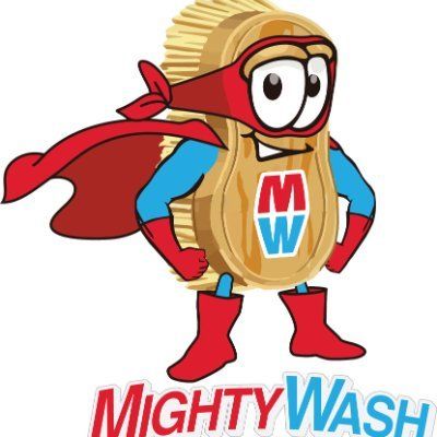 Mighty Wash Car Wash logo