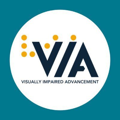 VIA Visually Impaired Advancement logo