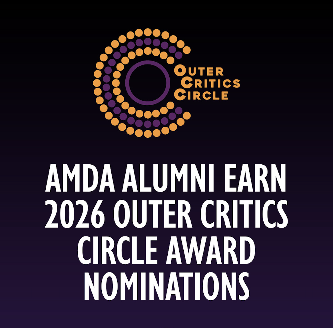 AMDA College logo