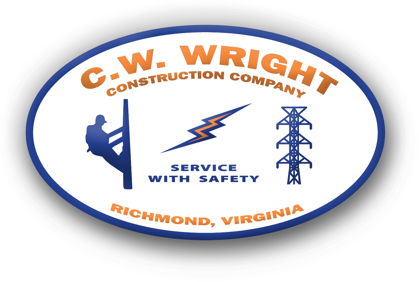 C.W. Wright Construction Company logo