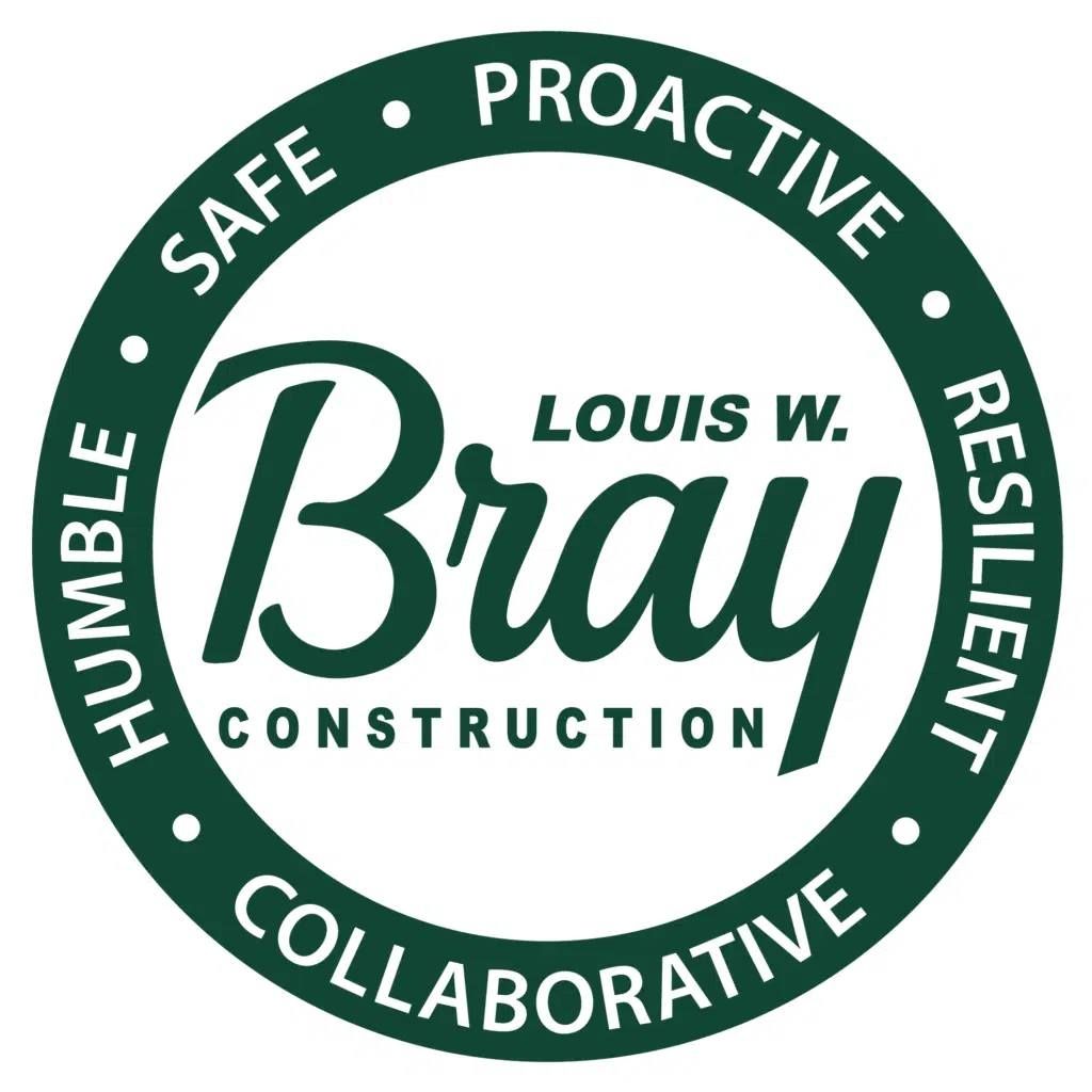 Louis W Bray Construction logo