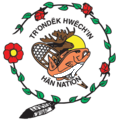 Tr'ondëk Hwëch'in Government logo