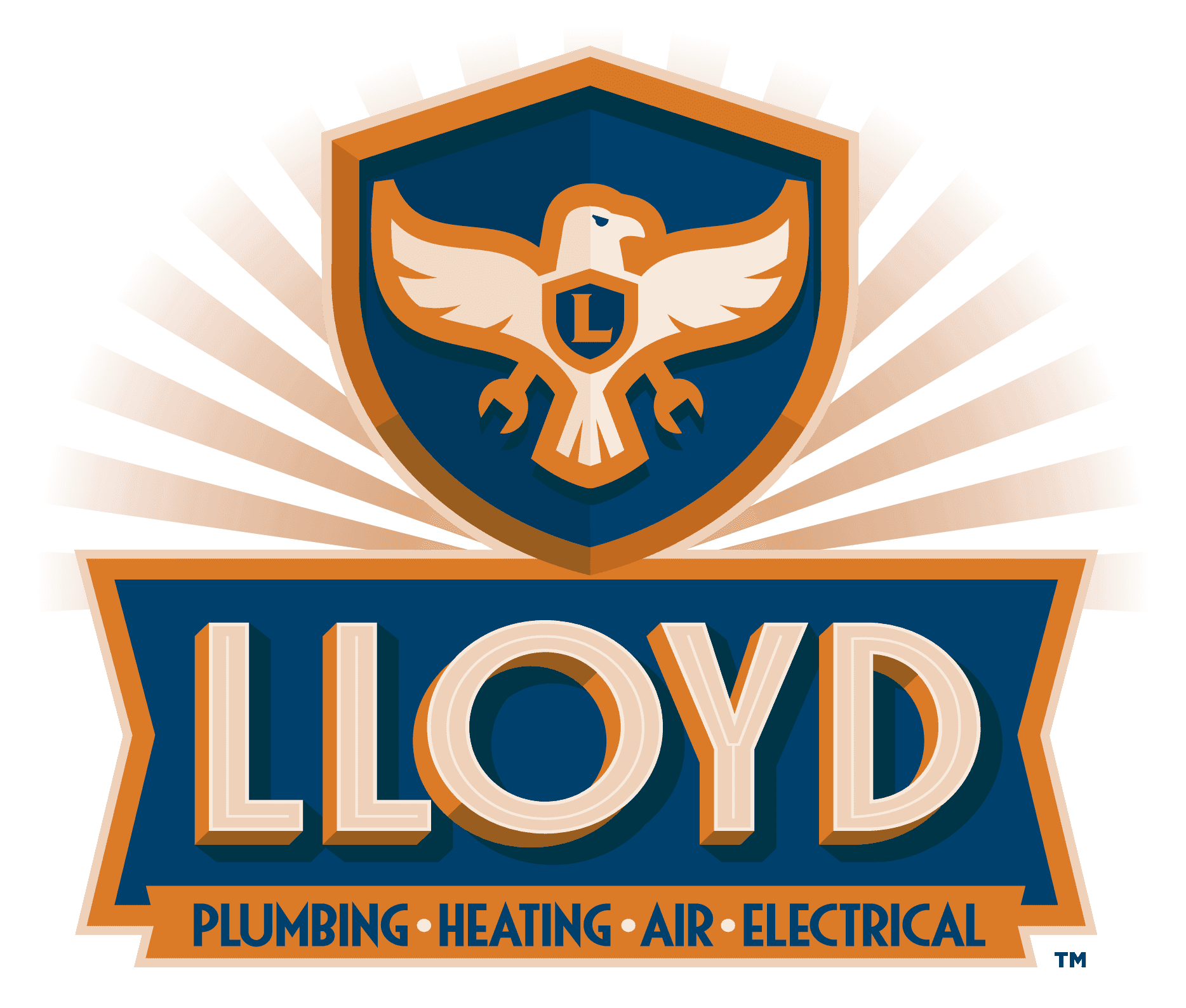 Lloyd Plumbing, Heating, Air, and Electrical logo