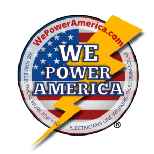 We Power America logo