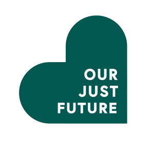 Our Just Future logo