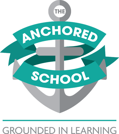 The Anchored School logo