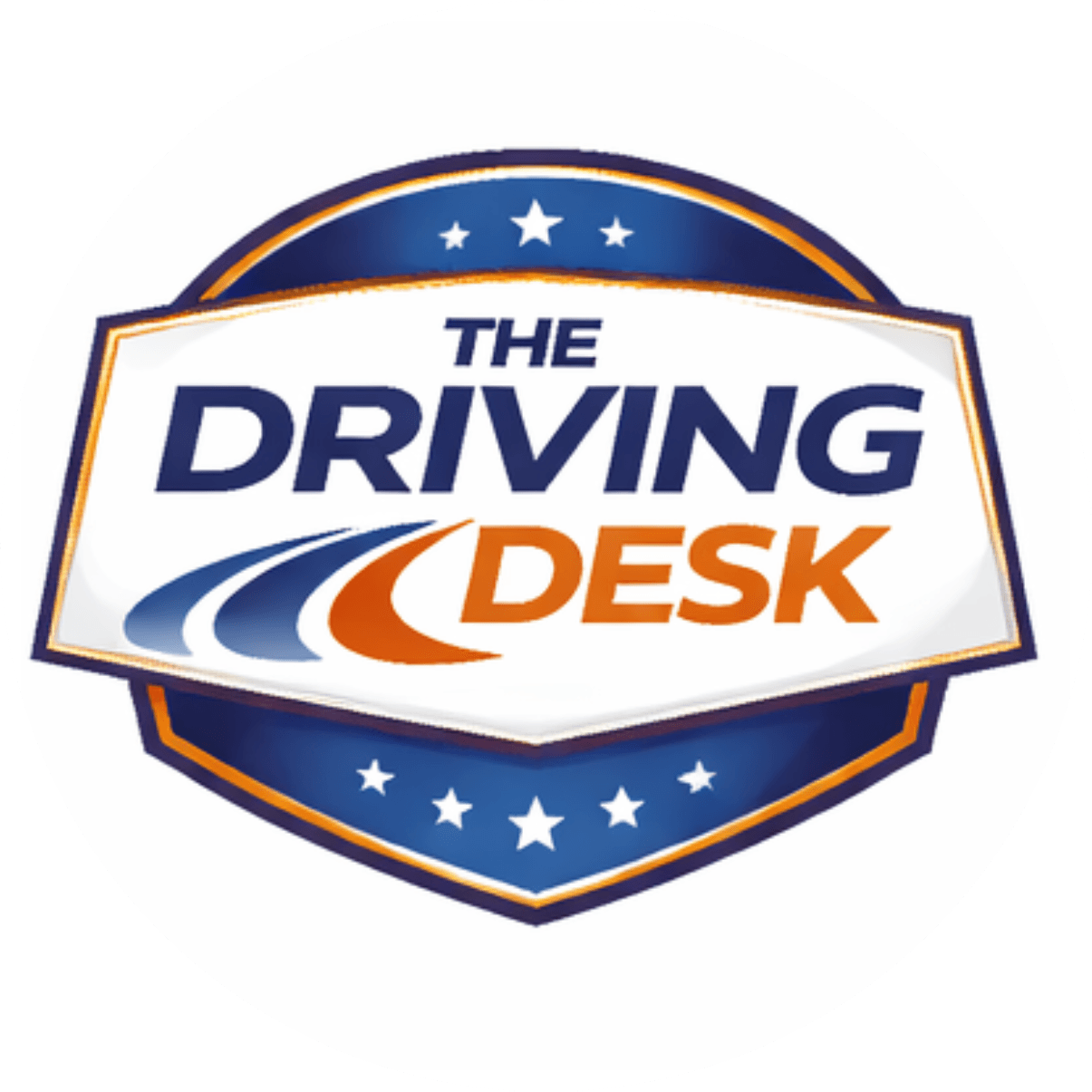 The Driving Desk logo