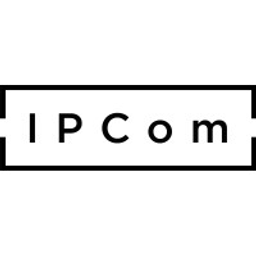White IPCOM logo