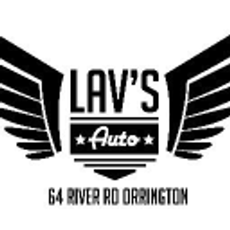 lavs autotbody sales and repair logo