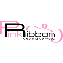 Pink Ribbon Cleaning Services logo