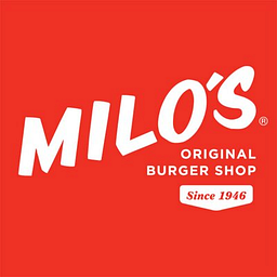 MILOS HAMBURGERS logo