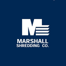 Marshall Shredding Co logo