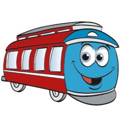 Red Trolleys Daycare Center logo