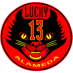 Lucky 13 Bar & Grill logo