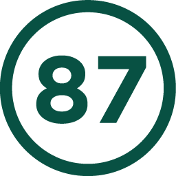 87 Central logo