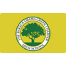Barack Obama Green Charter School logo