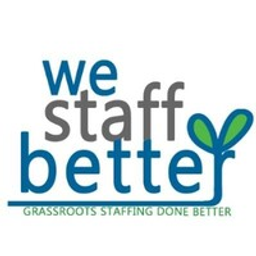 WE STAFF BETTER LLC logo