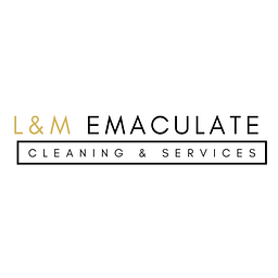 LMEMACULATE CLEANING logo
