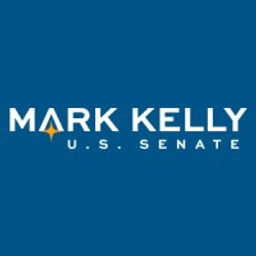 Mark Kelly For Senate logo
