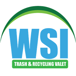 WSI Trash & Recycling Valet logo