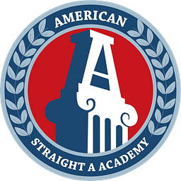 American Straight A Academy logo