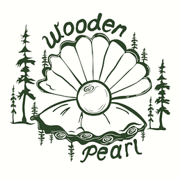 The Wooden Pearl logo