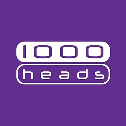 1000heads logo