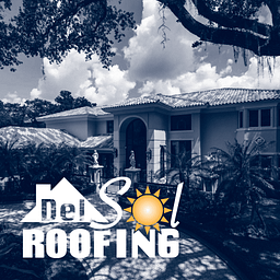 Del Sol Roofing Enterprise, In logo