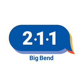 2-1-1 Big Bend logo