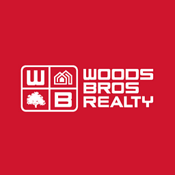 Woods Bros Realty and HOME Real Estate logo