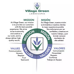 Village Green Landscapes logo