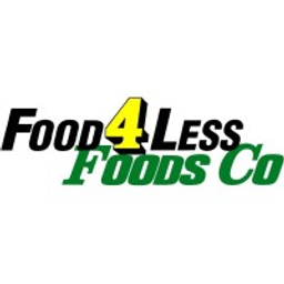 PAQ INC. FOOD 4 LESS logo