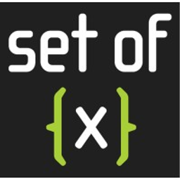 Set of X logo