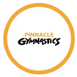 Pinnacle Gymnastics, Dance, and Ninja logo