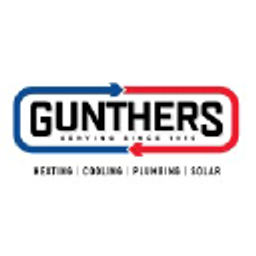 Gunthers Heating|Cooling|Plumbing logo