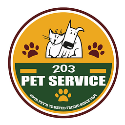 203 Pet Service logo