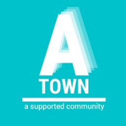 A-Town logo