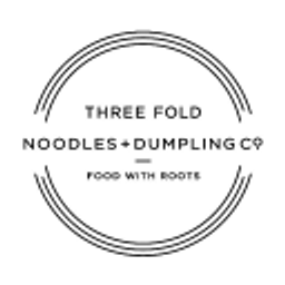 Three Fold Noodles & Dumpling Co. logo