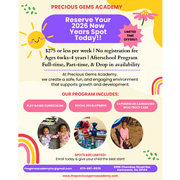 Precious Gems Academy Inc logo