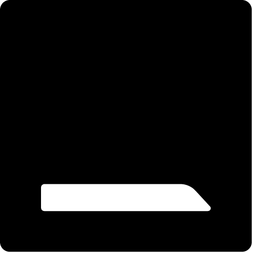 Etched logo