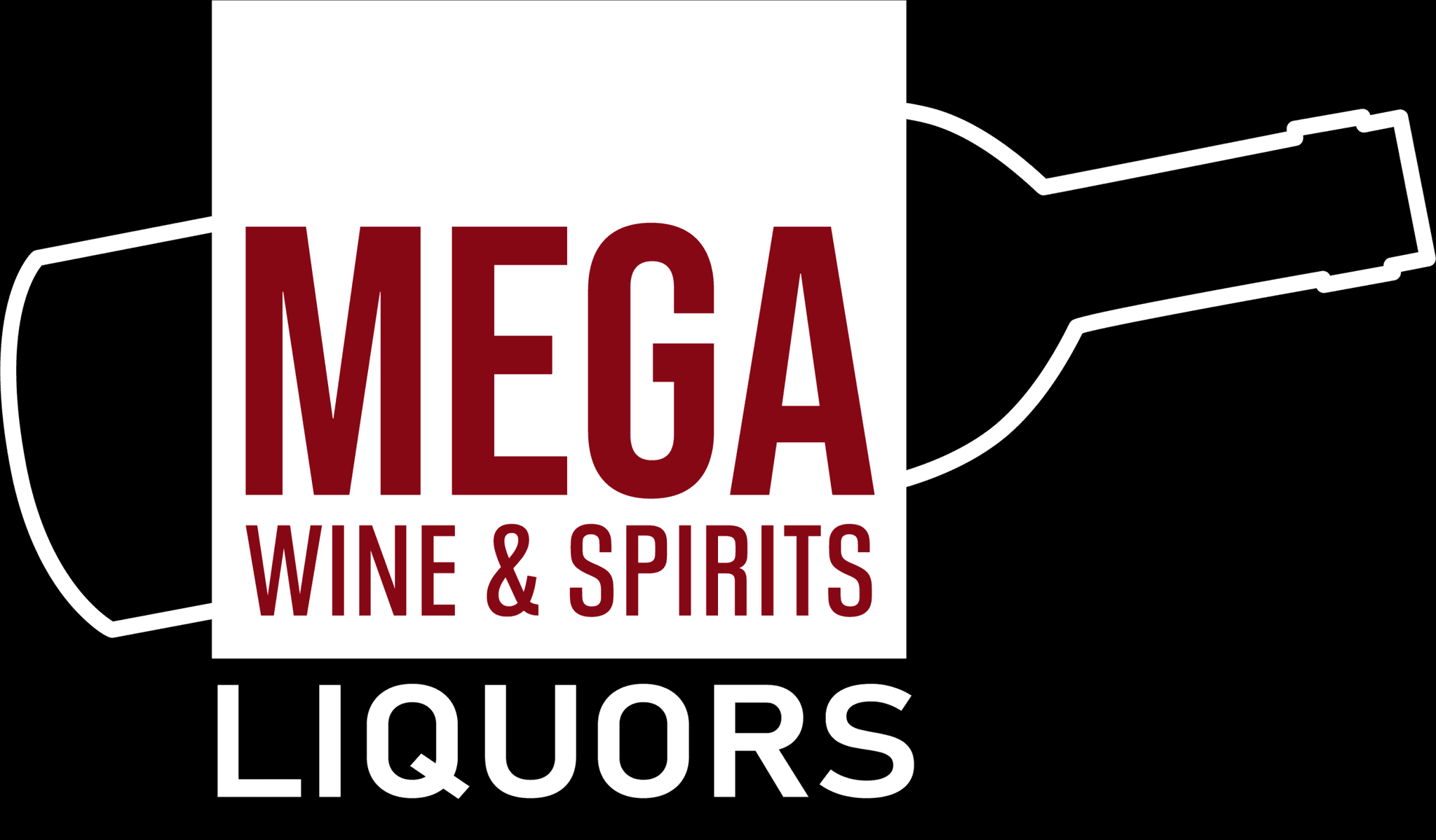 Mega Wine and Spirits logo